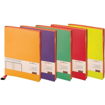 Ежедневник недатированный А5 Mercury синий 272 стр. 3-435/13