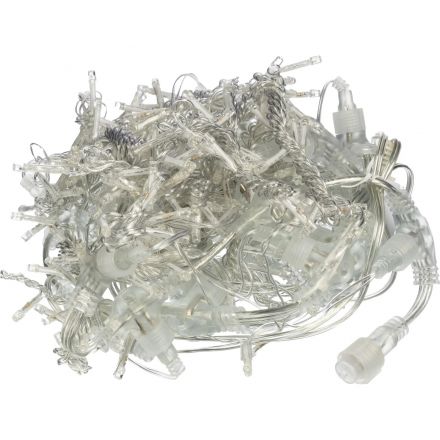 Электрогирлянда Дождь 2x1,5 м 300LED мерц. IP44 отсоед. нит хол.бел.HD-YW01