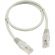 Патч-корд UTP Cablexpert PP10-0.5M кат.5e, 0.5м, литой, (серый)