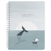 Тетрадь общая А5 120л.клетка,спир,Be Smart,Soul,N3684