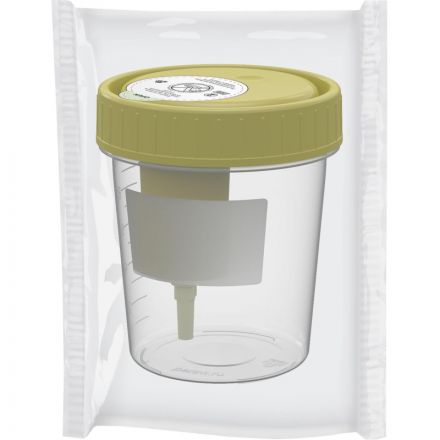 Контейнер с держ. д/сбора мочи Перинт стер. 120мл КО0НДПП, 300шт/уп с крыш Контейнер с держ. д/сбора мочи Перинт стер. 120мл КО0НДПП, 300шт/уп с крыш