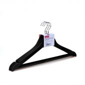 Вешалка-плечики WW_ Attache F6612NM-B3/LH001-B дер,пер,плс,р48-50 чер УП3шт