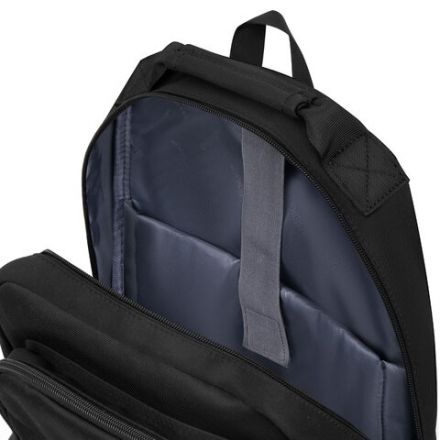 Рюкзак HEIKKI FUSION (ХЕЙКИ) универсальный, отделение для ноутбука, с КОШЕЛЬКОМ, черный, 44х31х14 см, 273864