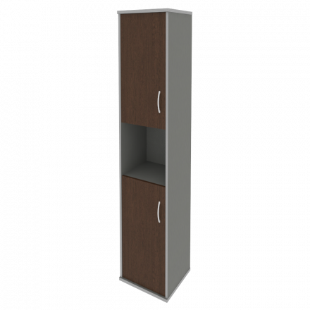 Riva Шкаф высокий узкий левый А.СУ-1.5 (L) Венге металлик 404*365*1980