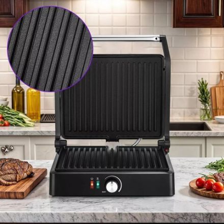 Электрогриль KITFORT KT-3662, 2000 Вт, фиксированные панели, регулировка температуры, серебро/черный, КТ-3662 Электрогриль KITFORT KT-3662, 2000 Вт, фиксированные панели, регулировка температуры, серебро/черный, КТ-3662