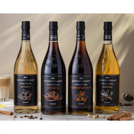 Сироп Деловой Стандарт Ваниль,стекло, 1л