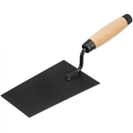 Кельма отделочника стальная 170 мм деревянная ручка NoName 86241