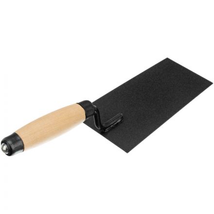 Кельма отделочника стальная 170 мм деревянная ручка NoName 86241