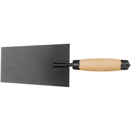 Кельма отделочника стальная 170 мм деревянная ручка NoName 86241