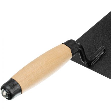 Кельма отделочника стальная 170 мм деревянная ручка NoName 86241