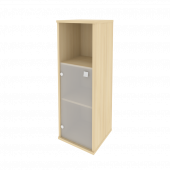 Style Шкаф средний узкий левый Л.СУ-2.2 (L) Акация 412*410*1215