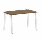 Home Office Стол письменный VR.SP-3-118.A Орех/Белый металл 1180*720*750