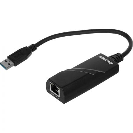 Сетевой адаптер Gigabit Ethernet Digma D-USB3-LAN1000 USB 3.0