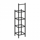 Loft Угловой проходной переходной модуль VR.L-SL.UPK-3.3.4 Чёрный металл 446*446*1869