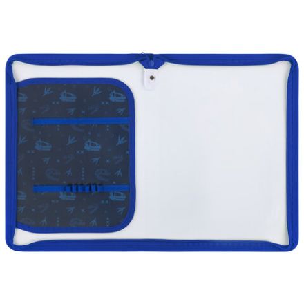 Папка для труда на молнии ЮНЛАНДИЯ А4, 1 отделение, откидная планка, органайзер, "Beware", 272224 Папка для труда на молнии ЮНЛАНДИЯ А4, 1 отделение, откидная планка, органайзер, "Beware", 272224