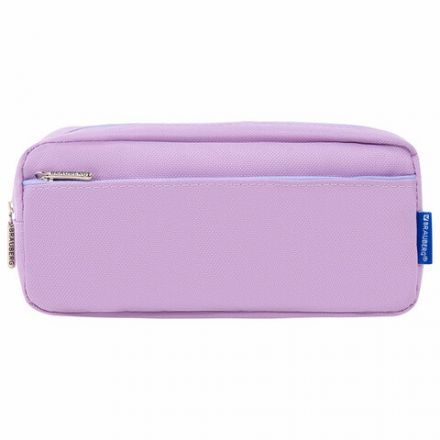 Пенал мягкий BRAUBERG PASTEL, 2 отделения, фиолетовый, 21х9,5х5 см, 272278 Пенал мягкий BRAUBERG PASTEL, 2 отделения, фиолетовый, 21х9,5х5 см, 272278