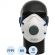 Полумаска фильтрующая PHSV 2011 с кл FFP1 до 4ПДК,(XL) 10шт/уп