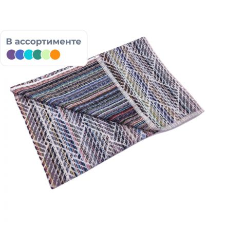 Полотенце махровое Марокко 30х60 см 380 г/кв.м разноцветное Полотенце махровое Марокко 30х60 см 380 г/кв.м разноцветное