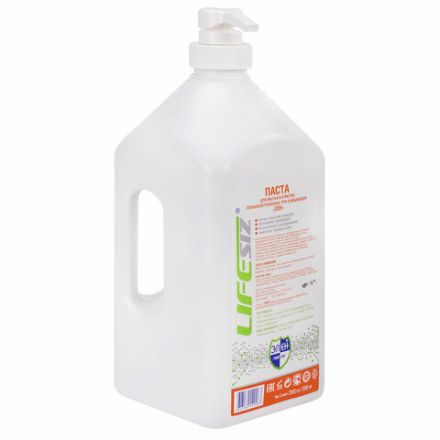 Паста очищающая для рук, 2 л, ЭЛЕН, от сильных загрязнений (жир, битум, строительные смеси) Паста очищающая для рук, 2 л, ЭЛЕН, от сильных загрязнений (жир, битум, строительные смеси)