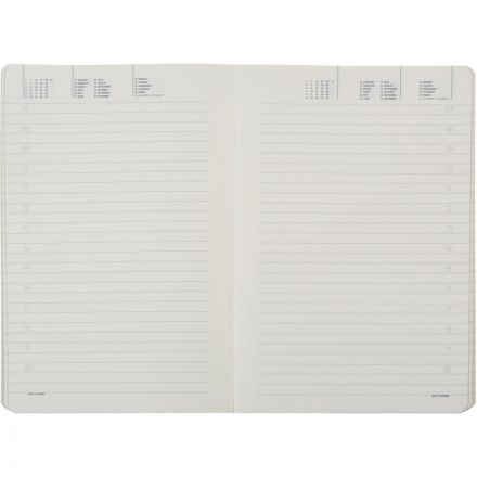 Ежедневник недатированный А5, 136л, MEGAPOLIS FLEX красный 3-531/10