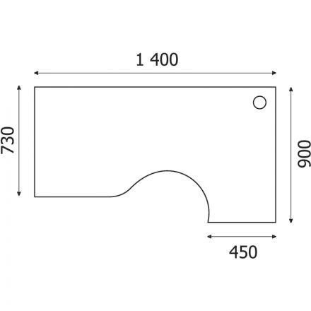 Стол эргономичный PT Арго А-200 правый орех гварнери Стол эргономичный PT Арго А-200 правый орех гварнери