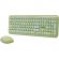 Набор клавиатура+мышь Smartbuy мультимедийный, зеленый (SBC-666395AG-G)