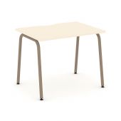 Estetica Стол рабочий ES.SP-1-VK Сатин/Латте металл 980*730*750