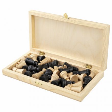 Шахматы классические, деревянные, лакированные, доска 29х29 см, ЗОЛОТАЯ СКАЗКА, 664669