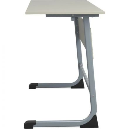 Парта MET_Стол ученический Комус Мебель Школа 2.0,2-мест.6 р.г. сер/серый
