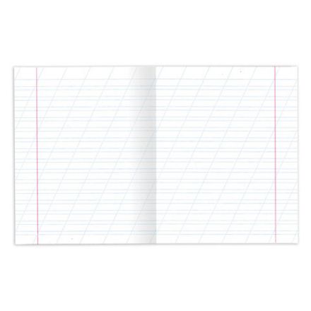 Тетрадь ВЕЛИКИЕ ИМЕНА. Есенин С.А., 12 л. косая линия, плотная бумага 80 г/м2, обложка тонированный офсет, BRAUBERG, 105714