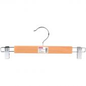 Вешалка-плечики Jas_Attache TS2010, плоск.юб/бр, мет.клипс,анис нат.р унив