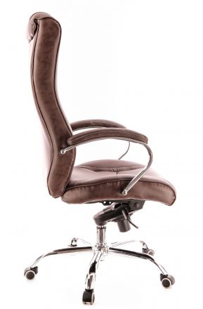 Кресло Everprof King M Экокожа Коричневый