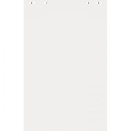 Бумага для флипчартов 20л блок белый, 5 шт/уп  575x900мм 65гр