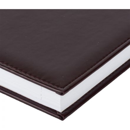 Ежедневник датированный 2026 АТТАСНЕ А4, 176л, 200х270мм, Каньон бордовый