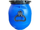 Бочка 30л с винтовой крышкой синяя