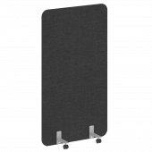 R-line soft Перегородка на металлических опорах, на роликах AP.R-100-180 Romeo 12/Серый металл 1000*18*1800