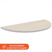 Приставка малая Easy Business (ширина 600 мм, светлый дуб/серый)