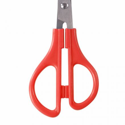 Ножницы ПИФАГОР, 145 мм, ассиметричные ручки, картонная упаковка с подвесом, ассорти, 236985