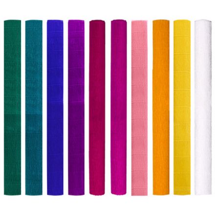 Бумага гофрированная/креповая, 110 г/м2, 50х250 см, НАБОР 10 рулонов, интенсив, ОСТРОВ СОКРОВИЩ, 112555 Бумага гофрированная/креповая, 110 г/м2, 50х250 см, НАБОР 10 рулонов, интенсив, ОСТРОВ СОКРОВИЩ, 112555