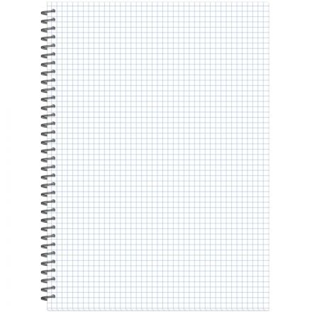 Бизнес-тетрадь А4,96л,обл.карт,греб,кл,Attache Economy,Office Style,синяя