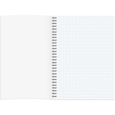 Бизнес-тетрадь А4,96л,обл.карт,греб,кл,Attache Economy,Office Style,синяя