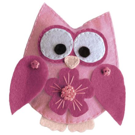 Цветной фетр МЯГКИЙ А4, 2 мм, 5 листов, 5 цветов, плотность 170 г/м2, оттенки розового, ОСТРОВ СОКРОВИЩ, 660644