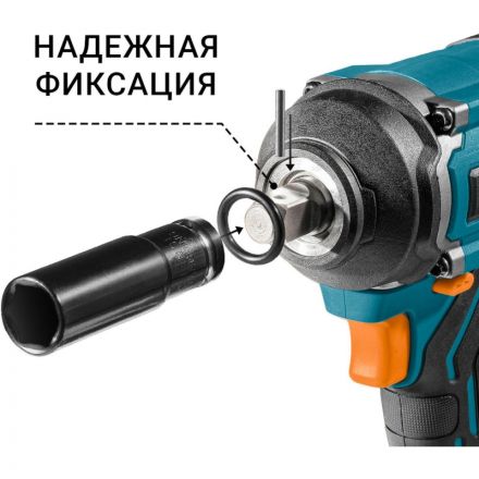 Гайковерт аккумуляторный Bort BSR-21U (2x4Ач+ЗУ) (93418477)