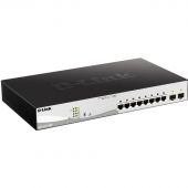 Коммутатор D-Link, L2 Managed Switch, 8xGE and 2xSFP (DGS-1210-10MP/FL1A) Коммутатор D-Link, L2 Managed Switch, 8xGE and 2xSFP (DGS-1210-10MP/FL1A)
