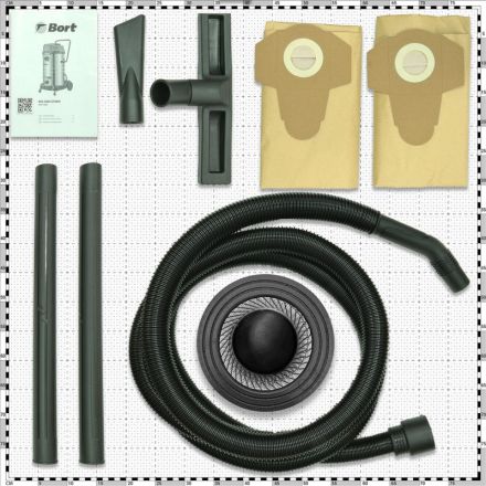 Пылесос для сухой и влажной уборки Bort BSS-2460-STORM