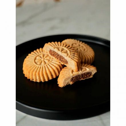 Печенье песочное DR.FINIK "Солнышко" с начинкой из финика и кокоса, БЕЗ САХАРА, 700 г