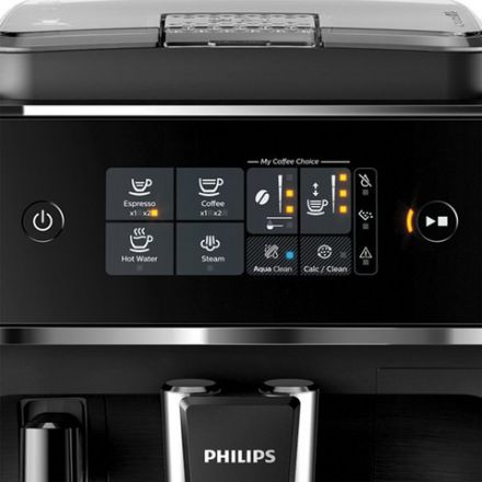 Кофемашина PHILIPS EP2231/40, 1500 Вт, объем 1,8 л, автокапучинатор, черная