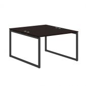 Стол 2-х местный XQWST 1214 Легно темный/Антрацит 1200х1406х750