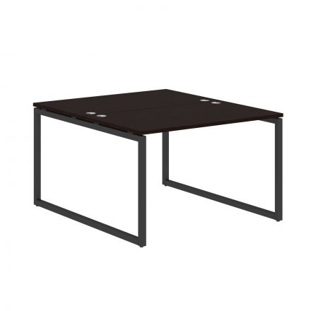 Стол 2-х местный XQWST 1214 Легно темный/Антрацит 1200х1406х750 Стол 2-х местный XQWST 1214 Легно темный/Антрацит 1200х1406х750