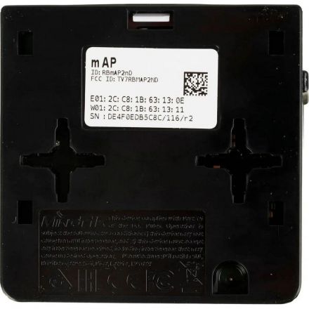 Точка доступа wi-fi MikroTik mAP (RBMAP2ND) AR9531 650MHz, 64MB, 2xLAN
